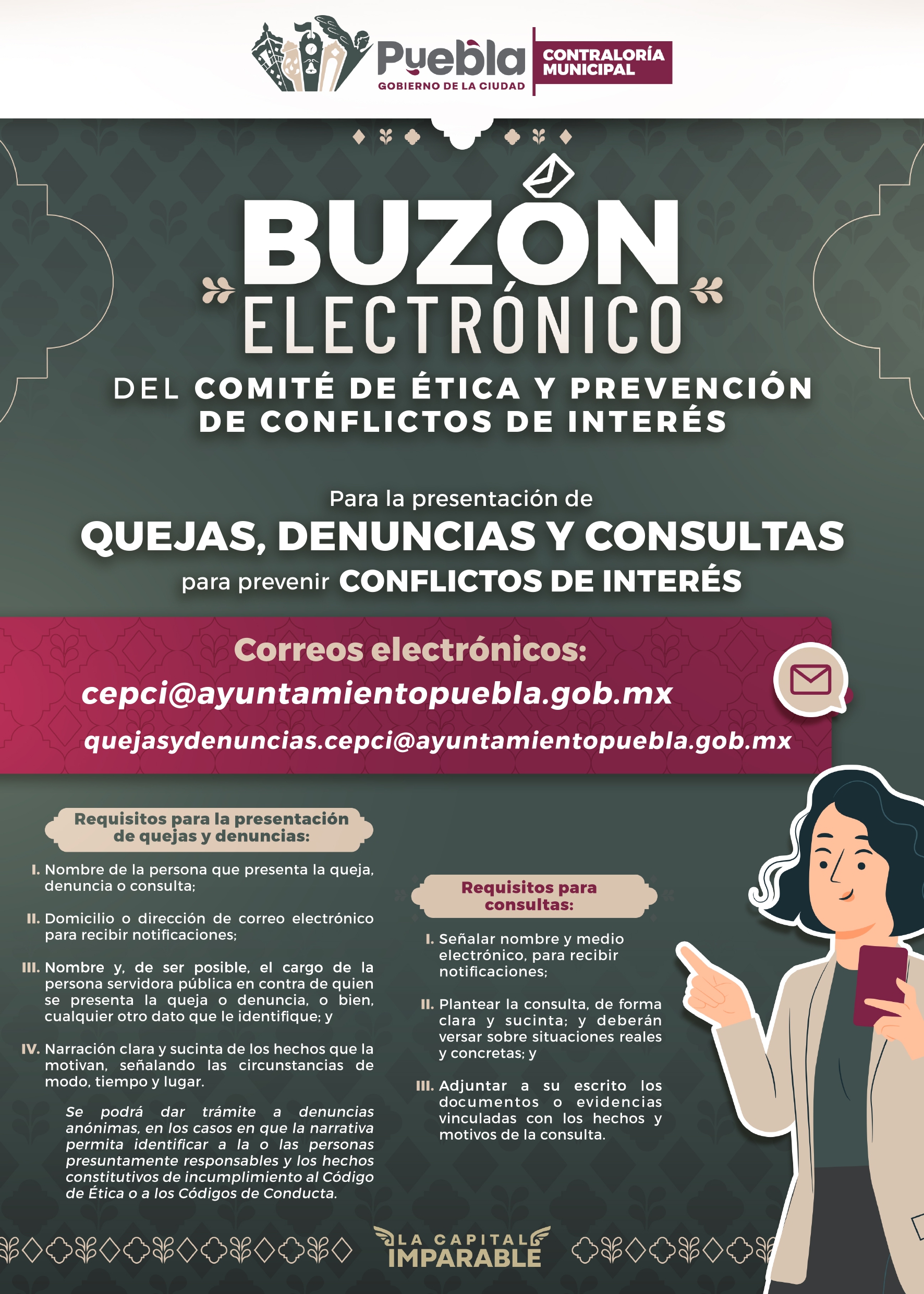 Buzón Electrónico del Comité de Ética y Prevención de Conflictos de Interés