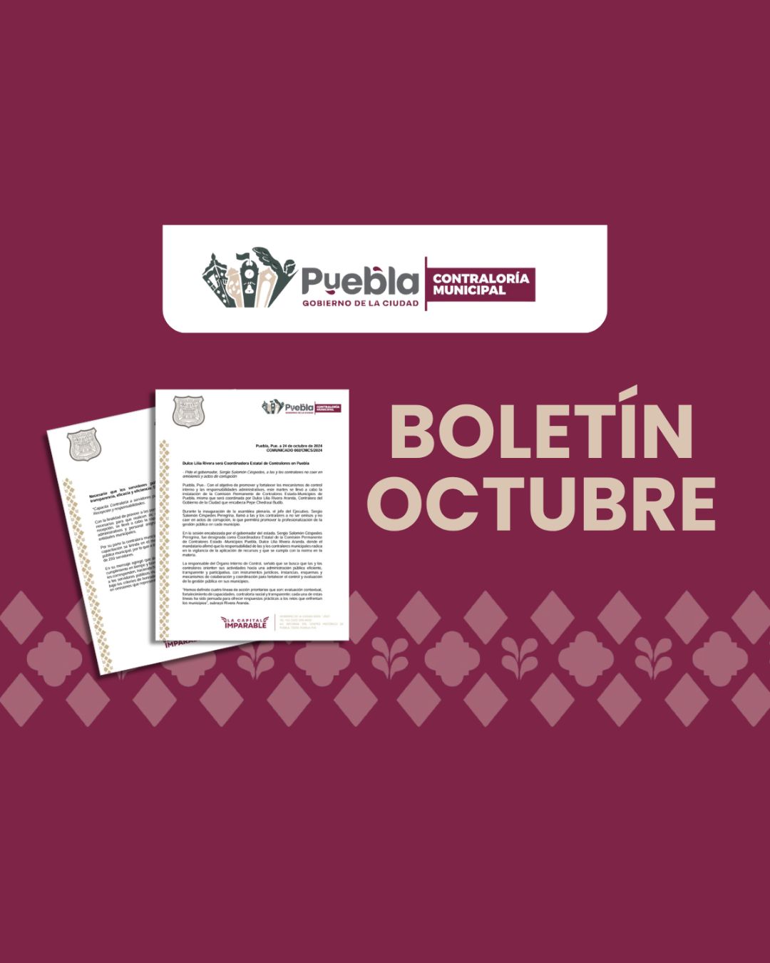 Boletines Octubre 2024