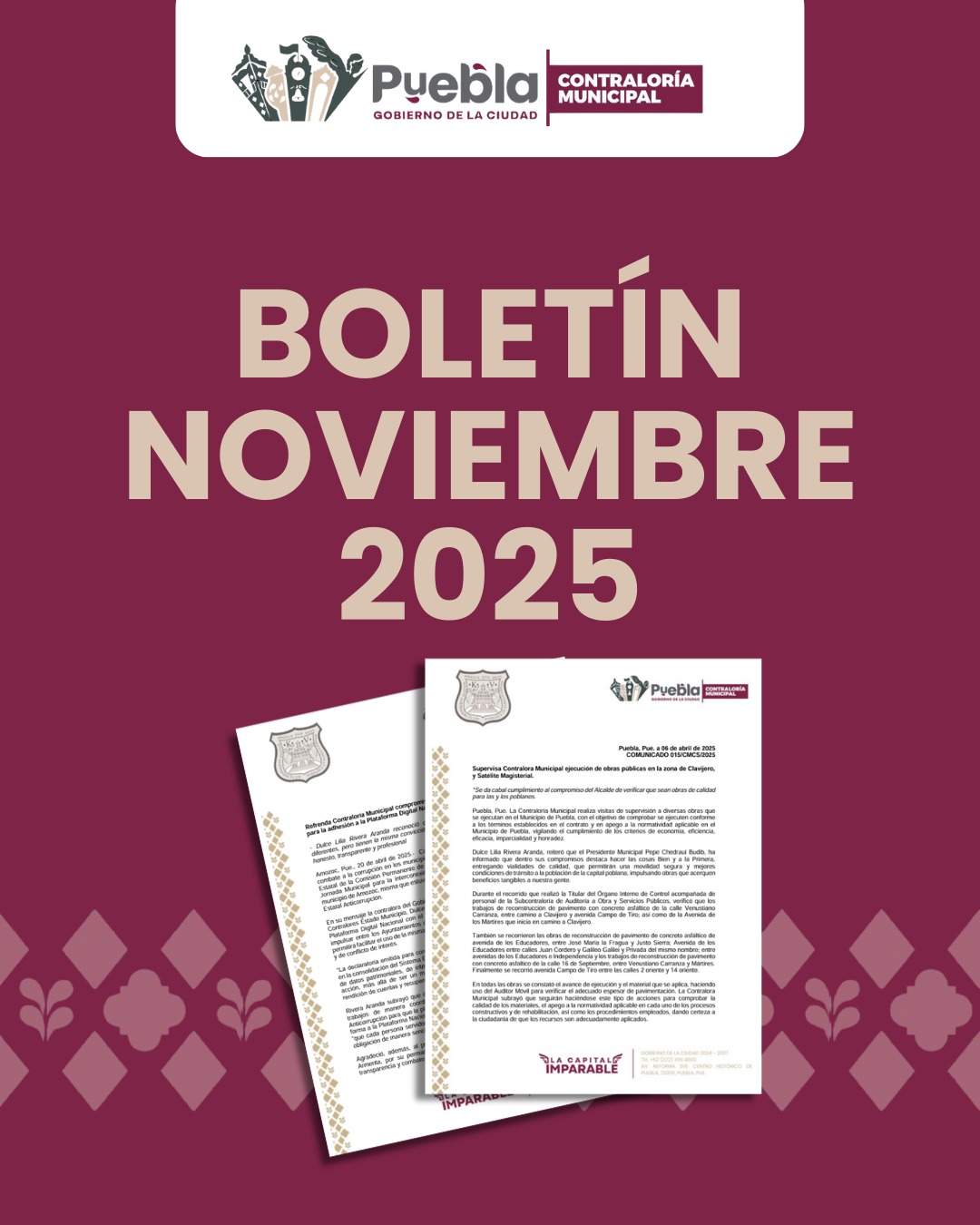 Boletines Noviembre 2025