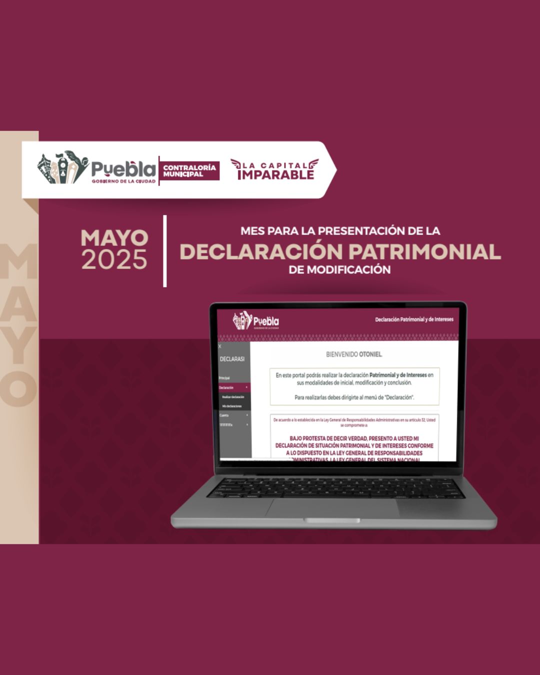 Declaración Patrimonial y de Interés