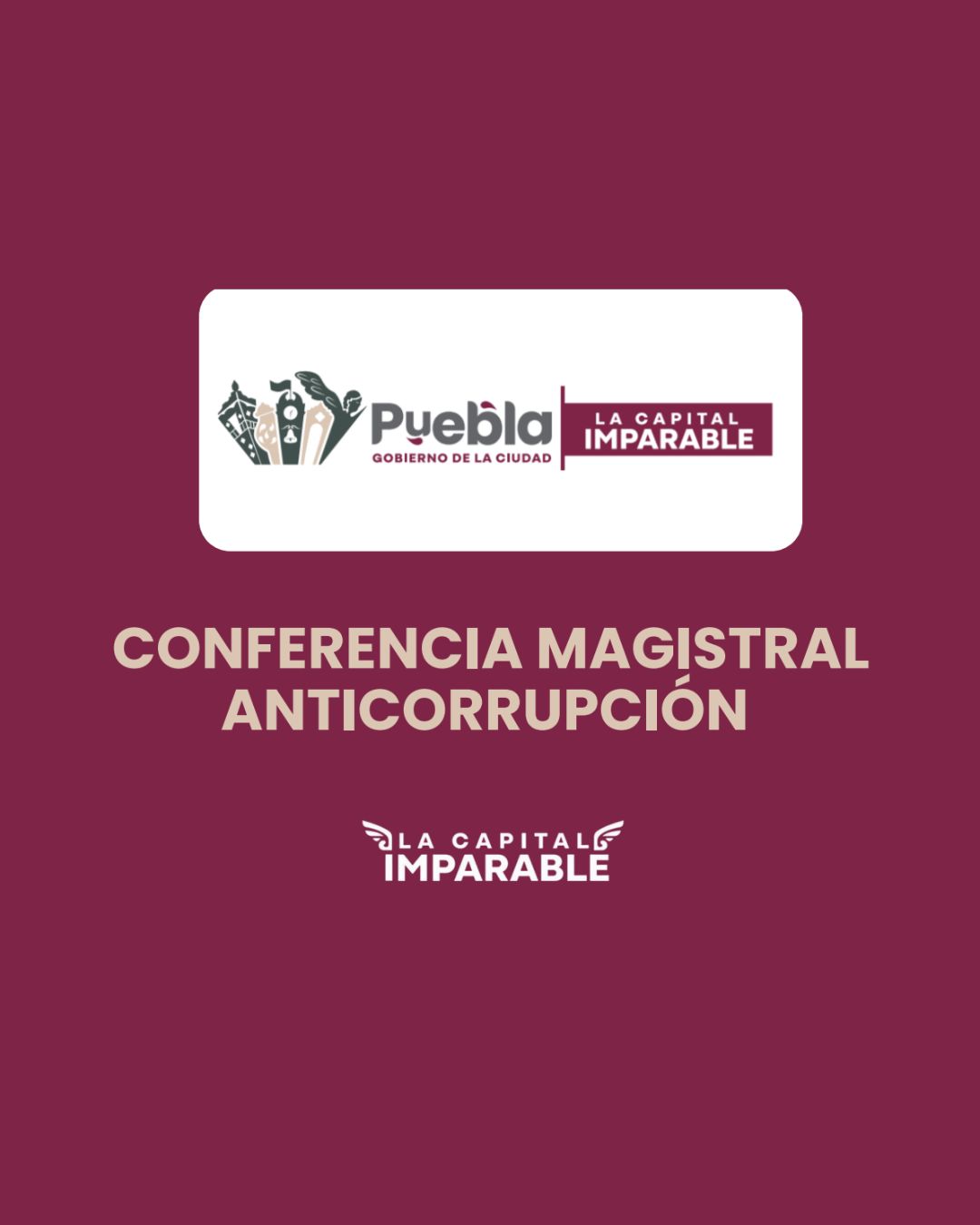 Capacitación Conferencia Magistral en Materia Anticorrupción