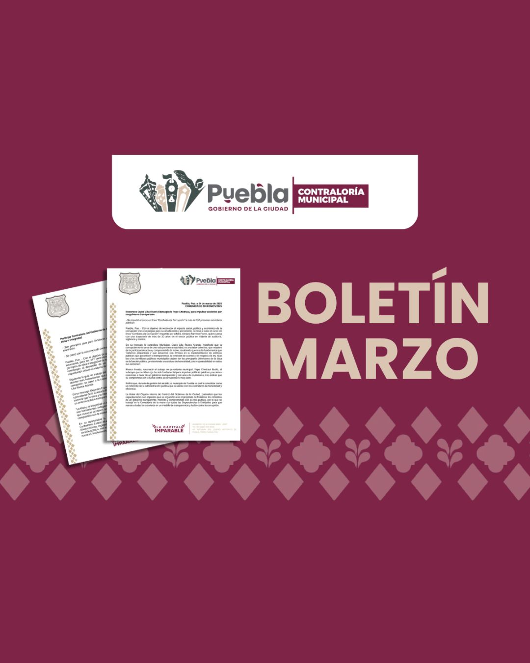 Boletines Marzo 2025