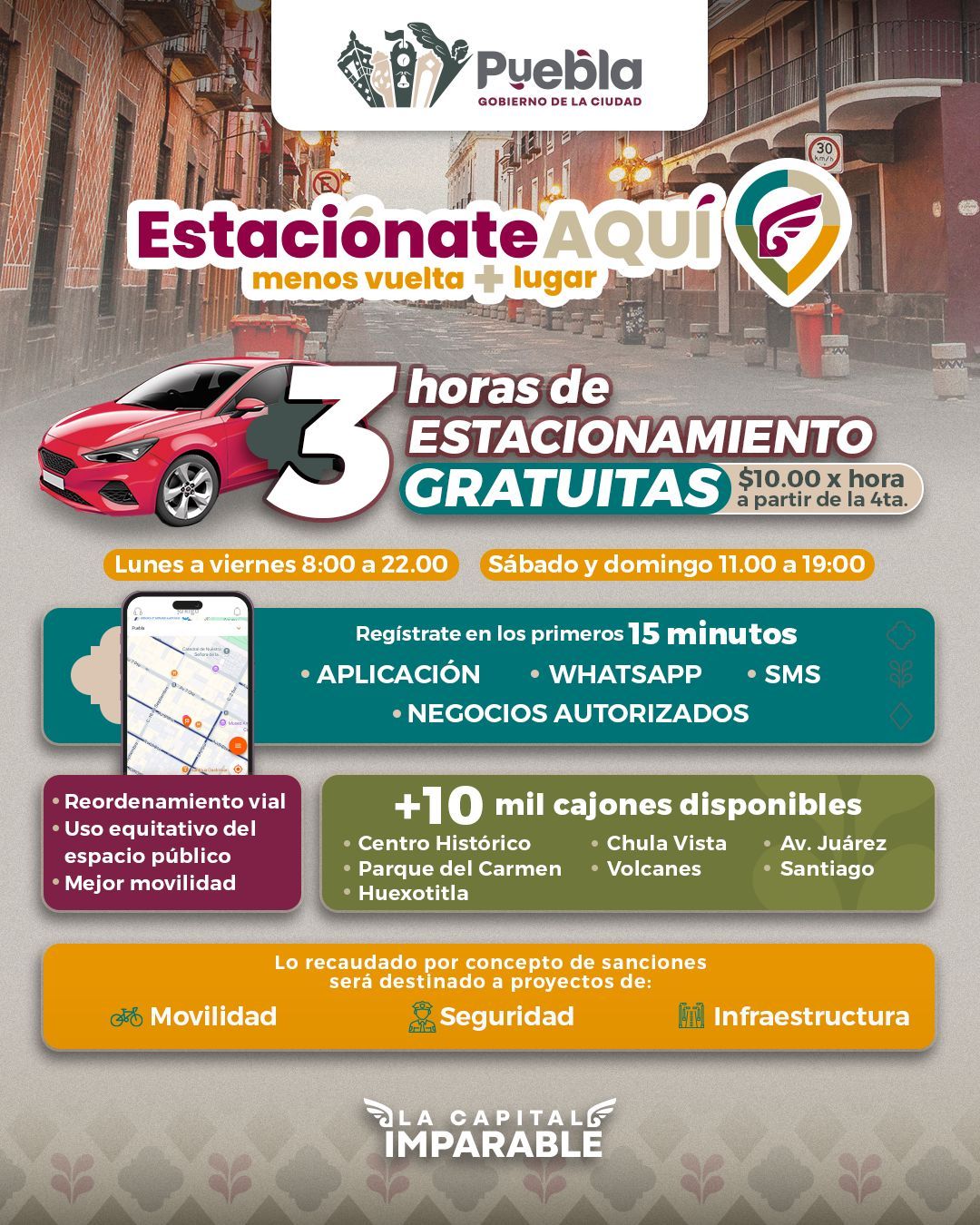 Estacionamiento en Puebla