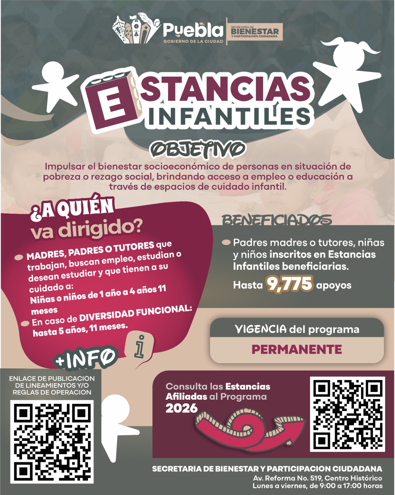 Estancias Infantiles - 2026