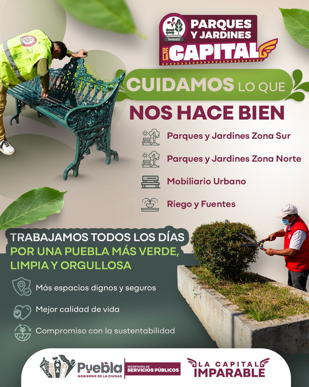 Dirección de Calles, Parques y Jardines