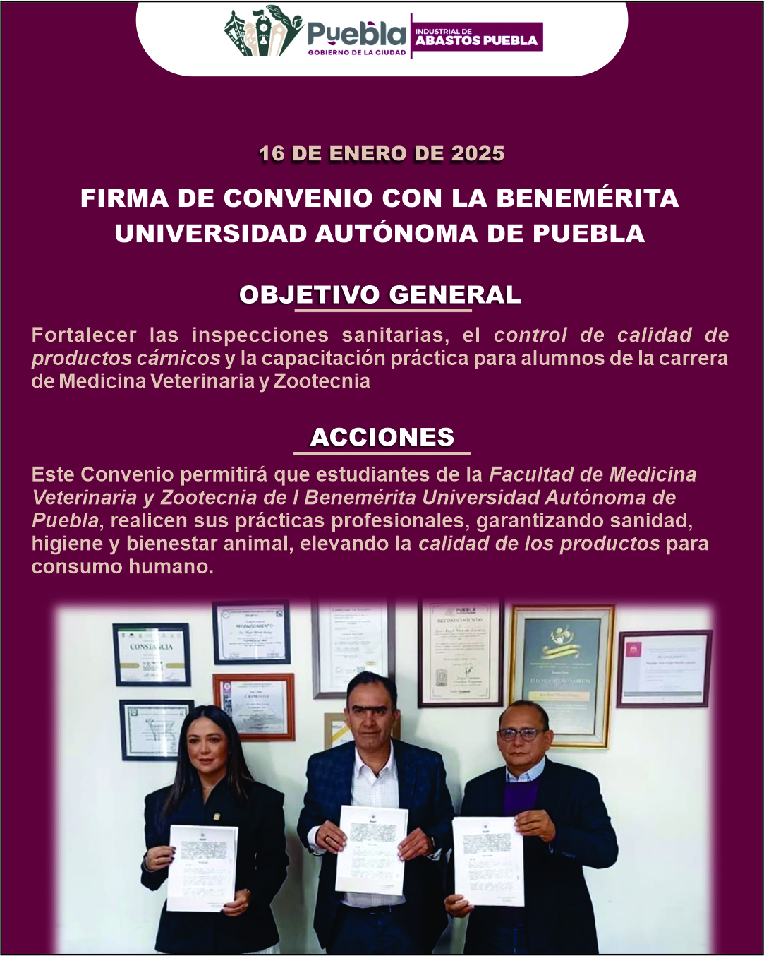 Convenio BUAP