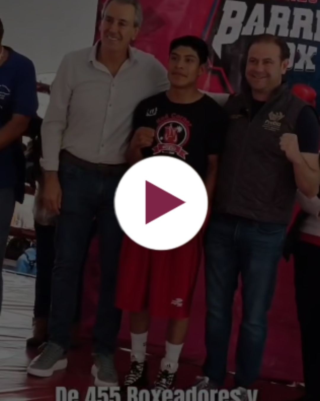 Clausura del Torneo de Barrios de Box