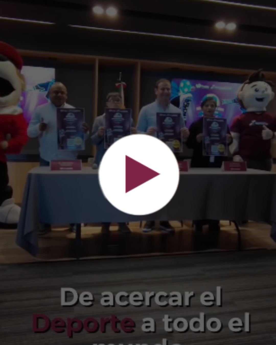 Presentación de la Convocatoria del Torneo Municipal por la Inclusión 2025