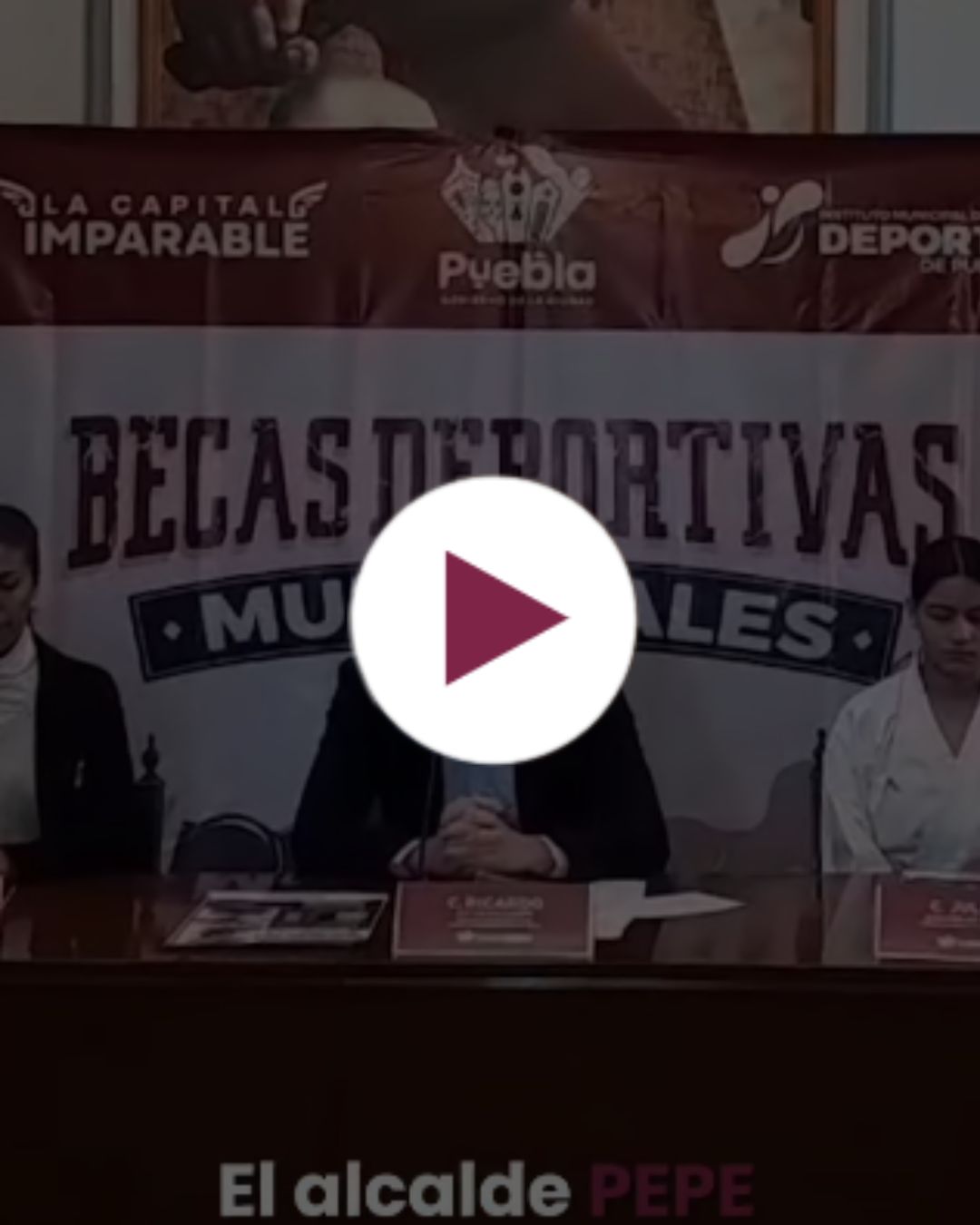 Presentación de Convocatoria a las Becas Deportivas Municipales