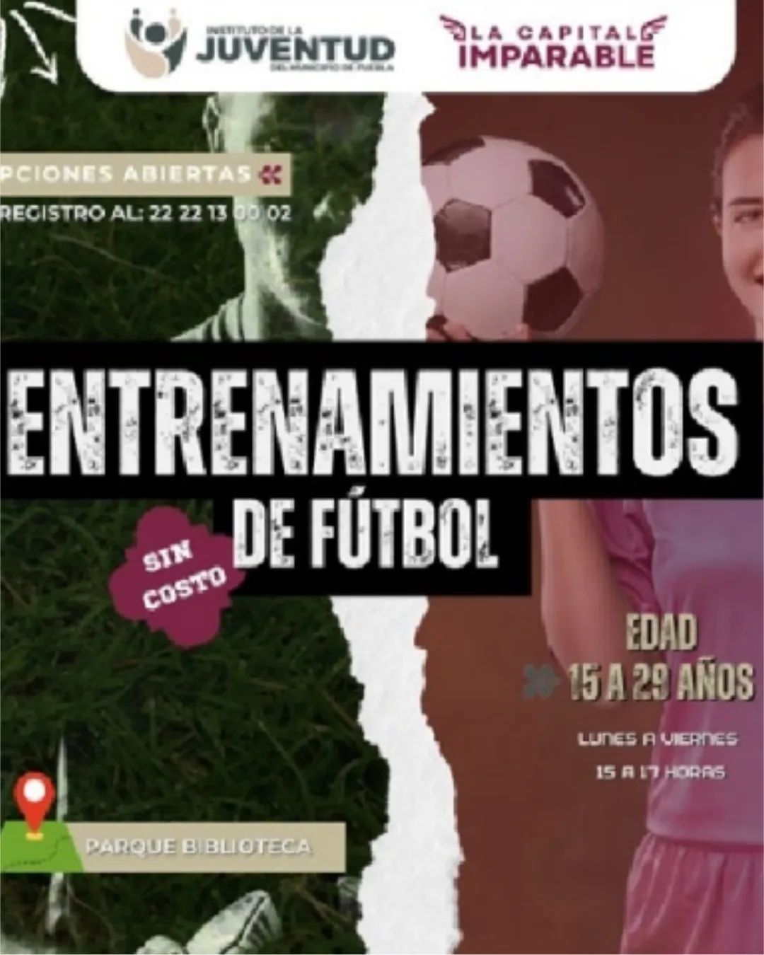 Entrenamientos Gratuitos de Fútbol Soccer