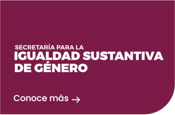 Secretaría Para la Igualdad Sustantiva de Genero